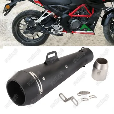 Motorcycle Exhaust Muffler Pipe Slip On M4 Exhaust Or GSXR 750 YZF R6 • $45.22
