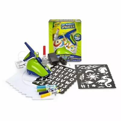 Crayola:   AIR MARKER SPRAYER   ELECTRIC Air Brush KIT -  Trending • $16.58