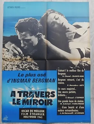 Through A Glass Darkly French Movie Poster Original 23 31 1961 Ingmar Bergman • $295