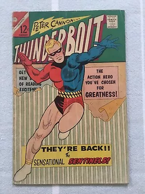 Thunderbolt Comic 12 Cents Silver Age 1967 Inc The Cobra 0007 The Sentinels • £9