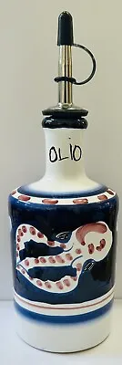 Vietri Pottery-Campagna Oil Dispenser Made/Painted By Hand-Italy • $44.99