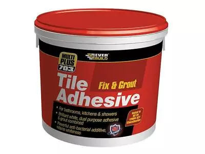 £3.95 • Buy Everbuild 703 Fix & Grout Tile Adhesive 750g
