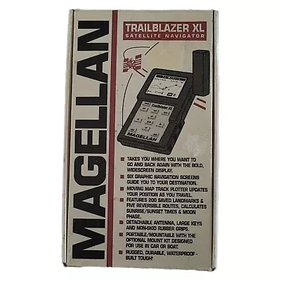 Magellan Trailblazer XL GPS 315 Satellite Navigator TESTED • $25