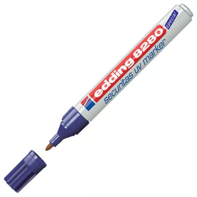 UV Marker Pen - Ultra Violet Valuables Security Permanent Invisible Fluorescent • £6.24