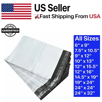Poly Mailers Shipping Envelopes Plastic Self Sealing Mailing Bags Choose Size • $29.56