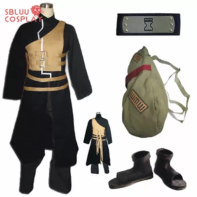 SBluuCosplay Adult Kids Gaara Cosplay Costume Black One Halloween Costume • $74.99