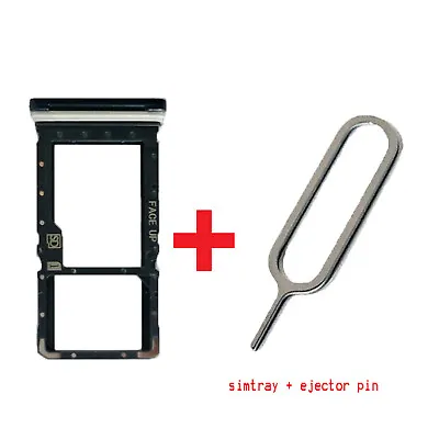 Sim Card Tray Micro SD Replacement For Motorola Moto G Play 2021 XT2093 Blue • $6.61