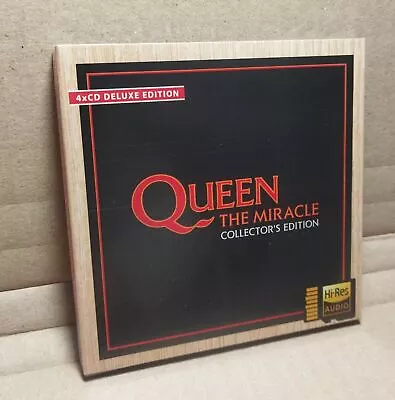 Queen - The Miracle (2022 Collectors Edition) (Hi-Res Audio) (wood Box) NEW! • £28.48