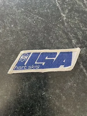 Vtg 1970s Hart Skis USA Brand Ski Patch Woven Rare 3.5” HTF Skiing Iron On • $49.80