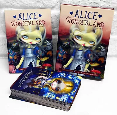 ALICE: The Wonderland Oracle Cards Set By Lucy Cavendish. Cards & Book • £17.99