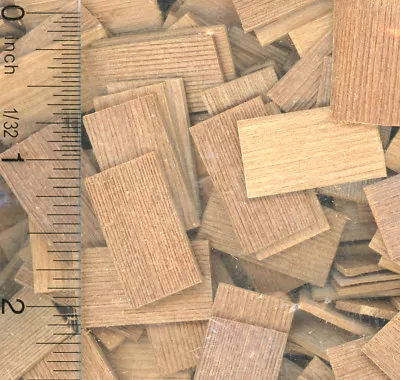 $34.99 • Buy Dollhouse Miniature Rectangular Cedar Roof Shingles Half Scale