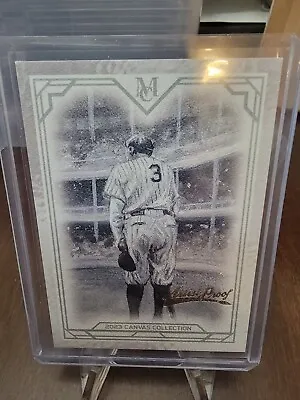 2023 Topps Museum Babe Ruth Short-Print Canvas Artist Proof VERY RARE #/50 • $50