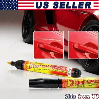 Magic Clear Car Coat Scratch Cover Remove Repair Pen Tool Anti Scratches Car • $4.50