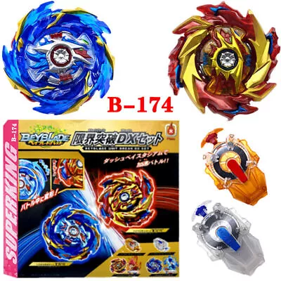 Superking BURST BEYBLADE B-174 LIMIT BREAK DX W/ Long Launcher String Sparking • $16.69