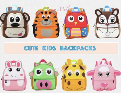 $22 • Buy Kids Backpacks Girls Boys Kindy School Animal Cartoon Cute Light Toddler Bags