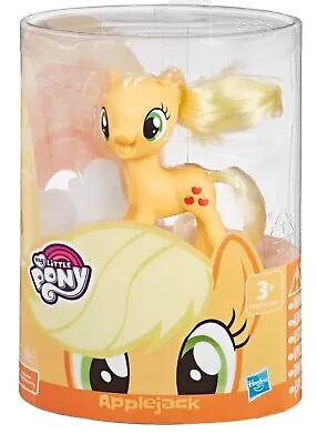 My Little Pony Applejack Figure NIB 3  Mini MLP Brushable Doll Hasbro 2017 • $11.88