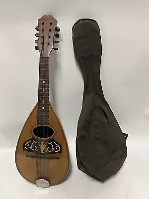 Antique Rare Neapolitan Bowl Back Mandolin Made By John D'Angelico • $1850