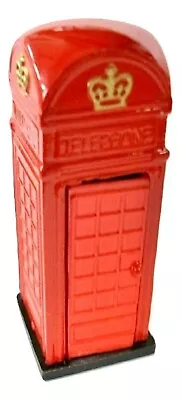 Telephone Booth Die Cast Metal Collectible Pencil Sharpener • $7.99