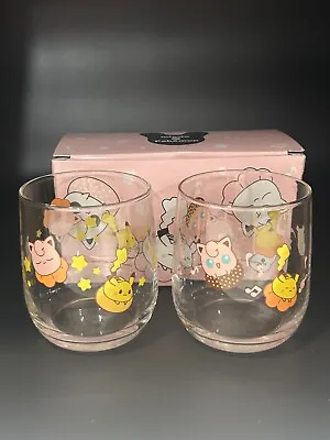 Pokemon Misdo Mister Donut Glass Set Of 2 Jigglypuff Pikachu • $49.99