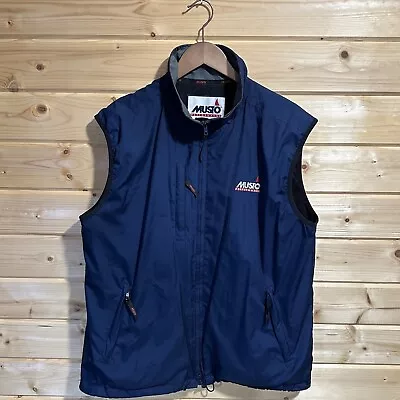 Musto Performance MPX Breathable Gilet Sailing Yachting Blue Size XL • £79.99