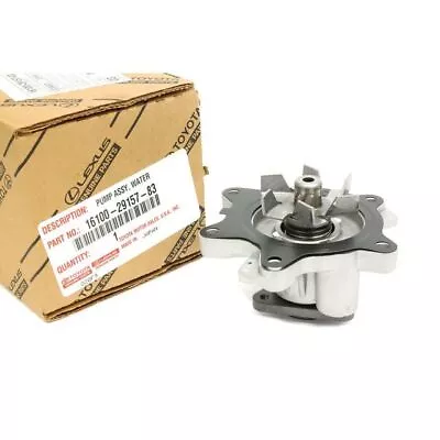 OEM Genuine Toyota 1NZ-FE 1.5L Engine Water Pump 16100-29157-83 • $81.23