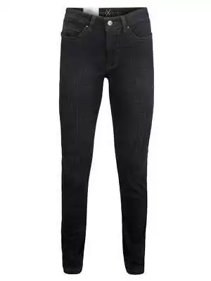 MAC Dream Skinny Jeans 5402 Womens Size W34 L32 Black/Dk Grey UK Size 12 • £59.94