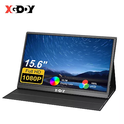 15.6  Portable Monitor Second Screen Extender Display For Laptop Phone Switch PC • $149.99