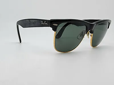 Ray-Ban B&L Wayfarer Max II W1272 Ebony Gold Frame G-15 Lens Sunglasses 52mm • $195.99