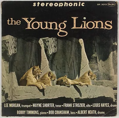 LEE MORGAN WAYNE SHORTER: The Young Lions US Vee Jay DG OG Stereo Jazz LP Vinyl • $75