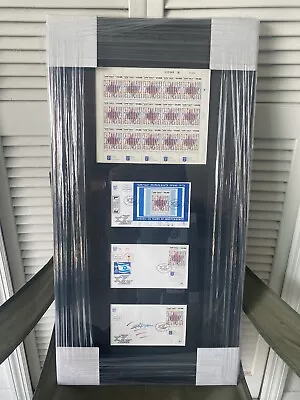 $400 • Buy Yaacov Agam  35 Years Of Independance  Tribute - Framed - HAND SIGNED - Unique