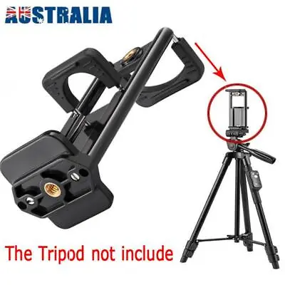 Universal Tripod Mount Holder Stand Bracket Adapter For Phone IPad IPhone Tablet • $11.95