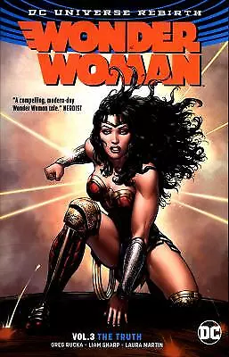 Wonder Woman Vol. 3: The Truth (Rebirth) By Rucka Greg • $4.66