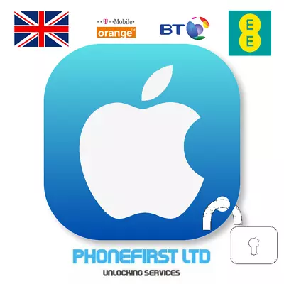 Factory Unlock Service For IPhone 3GS 4 4S 5 5S 5C 6 6+ Orange EE T-Mobile UK • £1.89