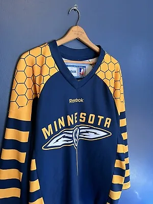 Lacrosse MINNESOTA SWARM Jersey Reebok CCM Vtg NLL LAX Uniform Adult Mens M/L • $50