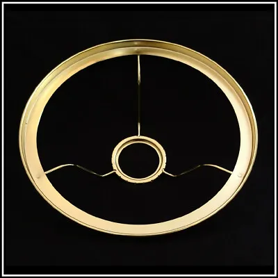 Aladdin Lamp Brand 401rb 10 Inch Brass Shade Ring Shade Holder Tripod • $28.95