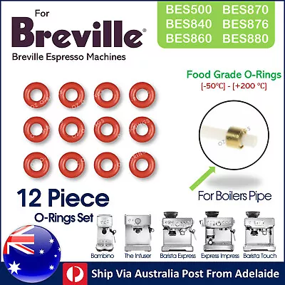 12pce O-Ring Pack For Breville BES880 BES870 BES860 BES840 Orings O Rings  • $7