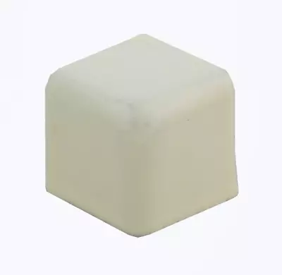 $2.50 • Buy ONE Corner V-CAP Bullnose Mexican Trim OFF WHITE Molding Tile 