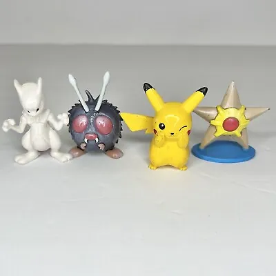 TOMY Pokemon Figures 2  Assorted Lot Of 4 CGTSJ Nintendo 2  Vintage 1998 1999 • $25