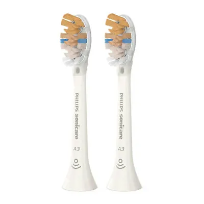 $57 • Buy 2pc Philips Sonicare A3 Prem All In One Electric Toothbrush Replacement Heads WH