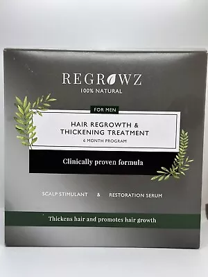 REGROWZ Hair Re-growth & Thickening Treatment.  Brand New And Sealed • £3.20