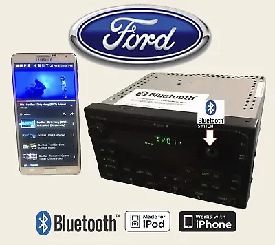 98-03 Ford Excursion F150 F250 Series Superduty Bluetooth CD AM FM OEM Stereo • $297