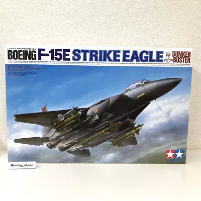 Tamiya Boeing F-15E Strike Eagle 1/32 No12 Bunker Buster 60312 New From Japan • $130.09