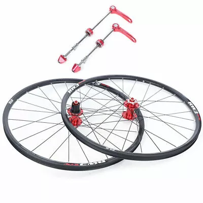 QR 27.5  MTB Bike Disc Front Rear Wheel Set 8/9/10/11 Speed Hub • $116.85