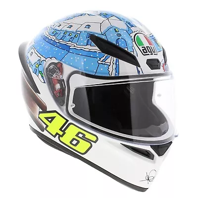 AGV K1-s ECE 22.06 Valentino Rossi Winter Test 2017 Full Face Motorcycle Helmet • $274.99