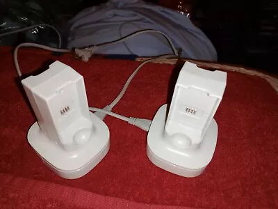 Microsoft Xbox 360 Wireless Controller 2x Battery Pack Charger Cable Dock X2 • $12.99