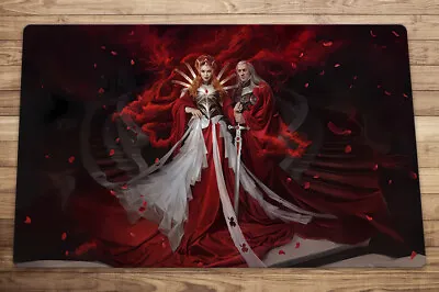 Magic The Gathering Olivia Voldaren And Edgar Markov TCG Playmat MTG Mat FreeBag • $23.98