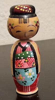 Vintage Japanese Wooden Kokeshi Dolls • $30