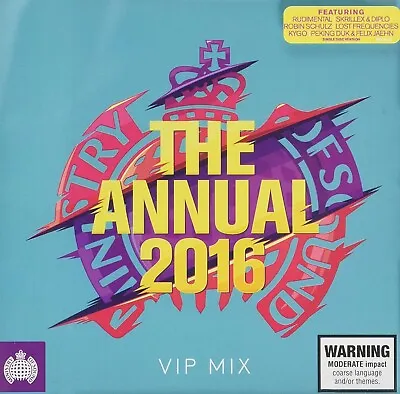 Ministry Of Sound - The Annual 2016 (22-tracks) Cd Album New/sealed • £4