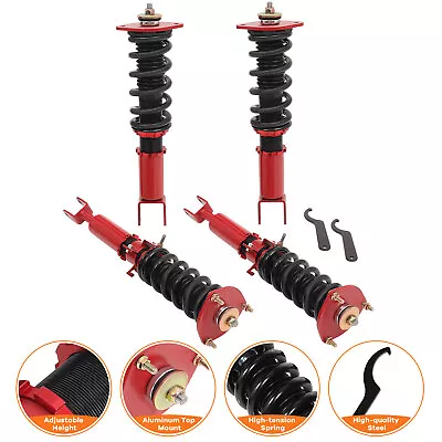 Coilovers For 2003-08 Nissan 350Z Infiniti G35 Struts Adj Height Shock Absorbers • $246.61