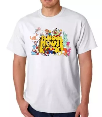 Schoolhouse Rock T-shirt Cartoon Hanna Barbera Exclusive Design School • $16.50